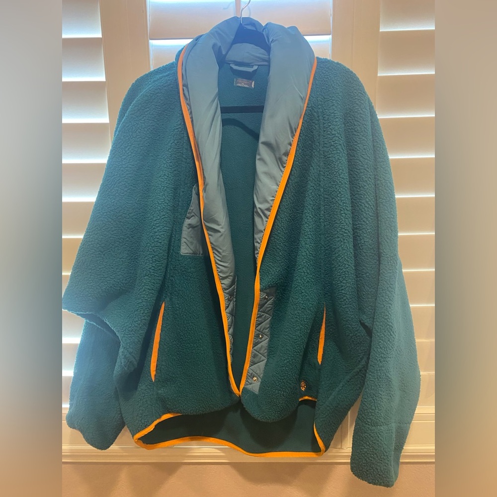 Free People Hot the Slopes fleece jacket